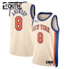 Dres New York Knicks Og Anunoby Nike 2025-26 City Edition Bijela Swingman - Dječji